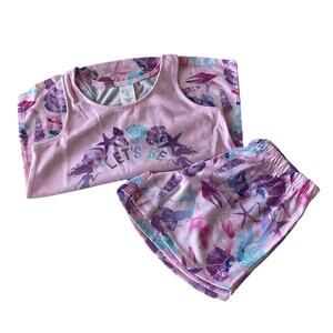 Girl's Mermaid 2pc Pajama Set-The Children's Place 5/6 *NWT‎